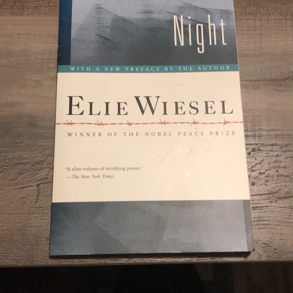 Night, Book one of three of the Night Trilogy Books by Elie Wiesel, Nobel Prize - Picture 2 of 9